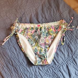 VS side tie bikini bottoms
